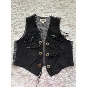 Gitano Sz. L classic vintage leather vest. Fantastic item